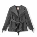 26AW01026 DT Grey S/M Ladie's Wool Coat