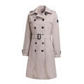 26SS00924 Sand L Ladie's Coat, Slim Fit