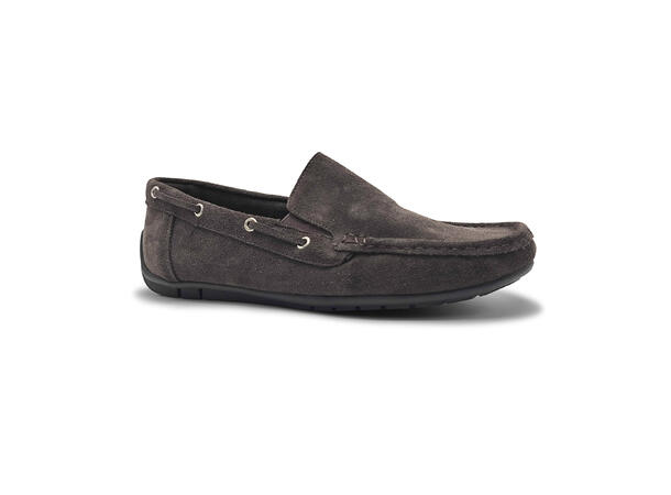 913 Brown 44 Men's Loafer, Cow Suede