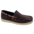 M01-04 Brown 45 Men's Loafers