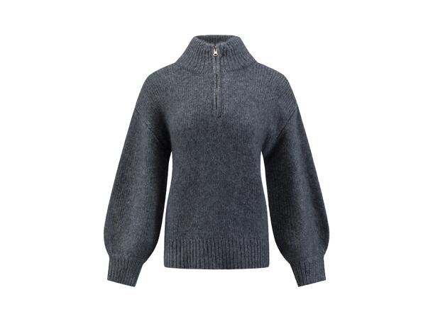 YTT07297 VN Navy S/M Ladie's Alpaca Sweater