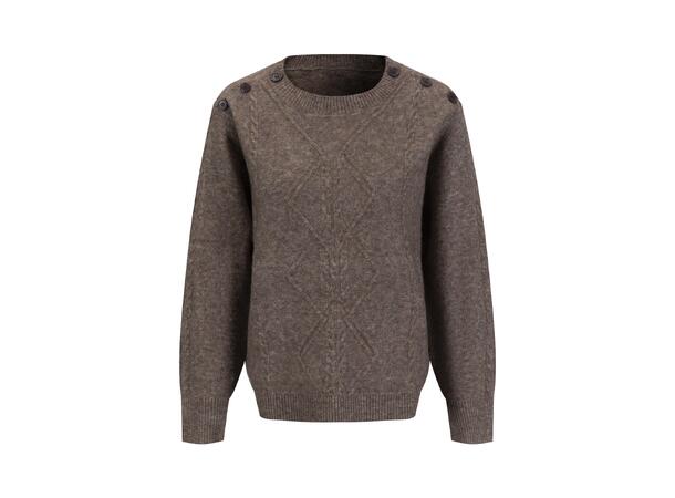 YTT07460 Coffee S/M Ladie's Sweater