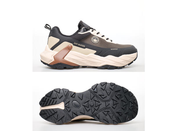 03709M Black/Brown 42 Men's Shoes