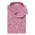 1122-S Slim Red L Short Sleeve LINEN 