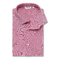 1123-S Mod Red L LINEN - Short Sleeve