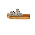 230106-10 Silver 38 Ladie's Sandal
