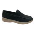 466803A Black 45 Nubuck Leather
