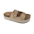 HC55-067 Beige 40 Ladie's Sandal
