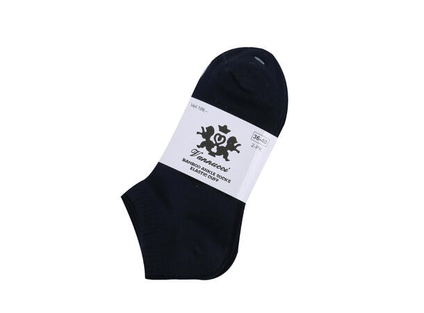 Lady Ancle Sock (5004) 2pk Navy 36-40 2pk Lady Ancle Sock