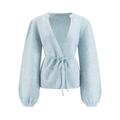 YTT07082 Blue M/L Ladie's Sweater