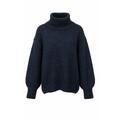 YTT07695 Black M/L Ladie's Knitted Sweater