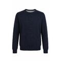 YTT07699 Navy S Men's Cashmere Crew Neck Sweater