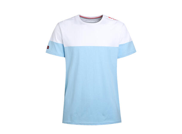 25SS00826 Lt Blue/White M Men's T-Shirt