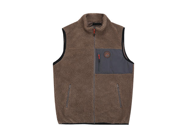 26AW00999 JM Coffee S Men's Fleece Vest