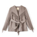 26AW01026 DT Khaki M/L Ladie's Wool Coat