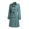 26SS00924 Green M Ladie's Coat, Slim Fit