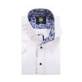 3009 SS Mod White L Short Sleeve Non-Iron Shirt