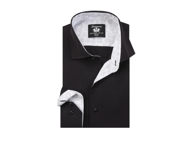 3161 Slim Black L Non-Iron