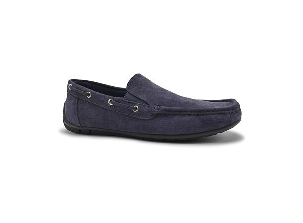 913 Navy 43 Men's Loafer, Cow Suede