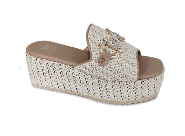 HC55-104 Beige 38 Ladie's Sandal