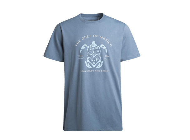 TM-Gulf Of Mexico Navy L Men's T-Shirt