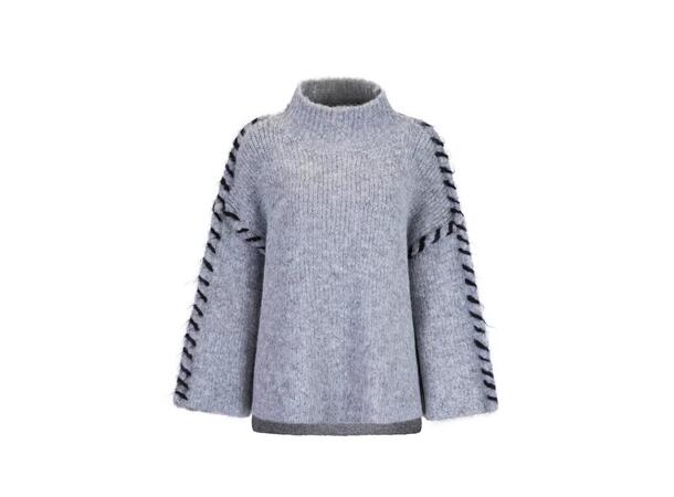YTT06634 Light Grey Onesize Ladie's Sweater