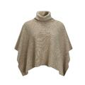 YTT07261 Camel One size Ladie's Poncho