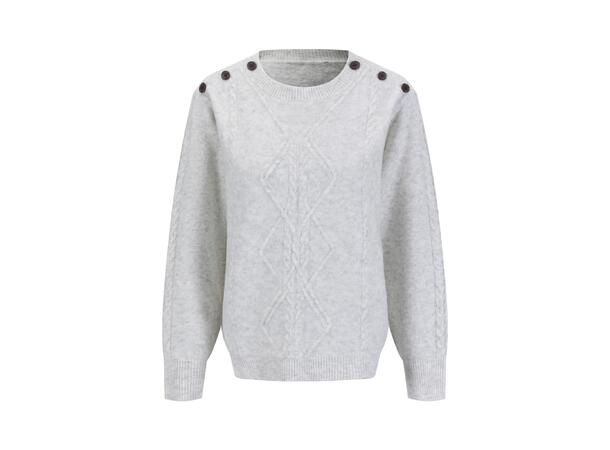 YTT07460 Light Grey M/L Ladie's Sweater