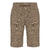 Chino Short Pant Brown L Men's LINEN Chino Short Pant 