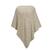 YTT07017 Camel One size Lady's Poncho 