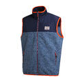 26SS00687 Blue L Men's Fleece Vest
