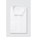 26VA334 White M Men's Short Sleeve Mod Fit Shirt