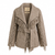 26AW01026 DT Khaki S/M Ladie's Wool Coat 