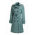 26SS00924 Green L Ladie's Coat, Slim Fit 
