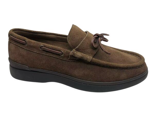 466806B Brown 42 Cow Suede