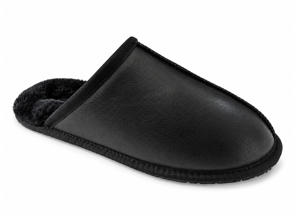 X25L308 Black 42 Men's Winter Slippers
