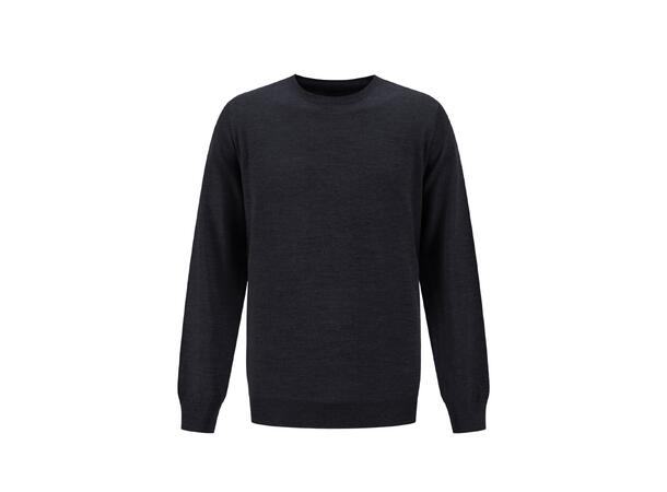 YTT07307 PF R-Neck Navy L Men's Round Neck Sweater