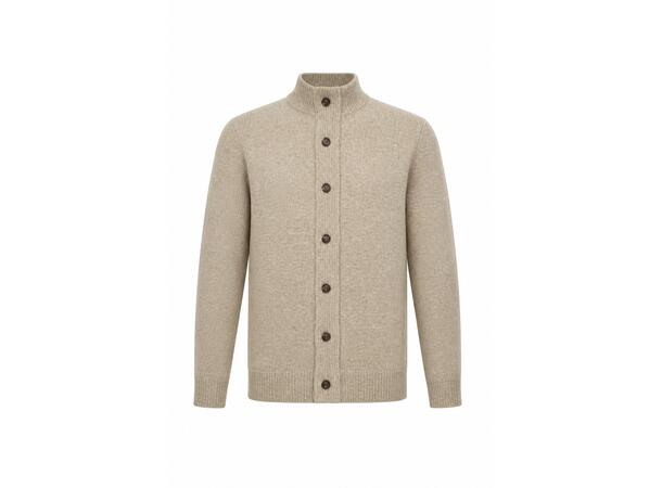 YTT07567 Beige L Men's Cardigan