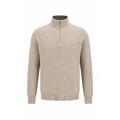 YTT07697 Sand L Men's Cashmere Sweater