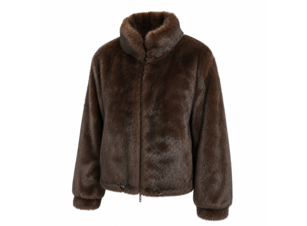 26AW00979 VN Dark Brown S/M Ladie's Jacket
