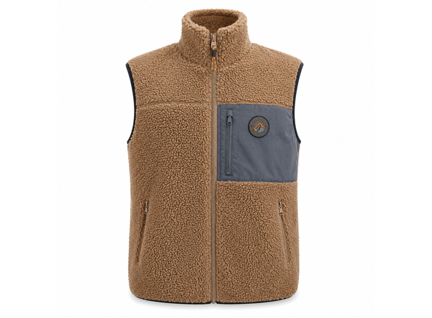 26AW00999 JM Coffee L Men's Fleece Vest