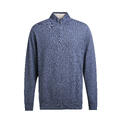 26SS00958 Half Zip Blue S Men's Merino Sweater
