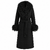 26AW00888 DT Black S/M Ladie's Wool Coat 