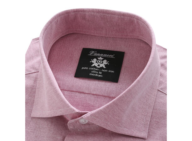 3143 Slim Pink L Non-Iron
