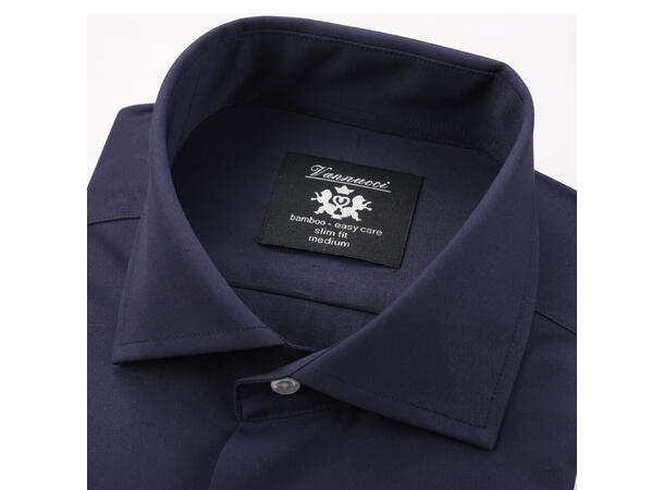 3204 Slim Navy L Bamboo Easy Care