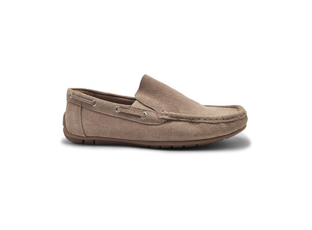 913 Beige 42 Men's Loafer, Cow Suede