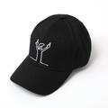 Streken Cap Finger Black One size Men's Cap