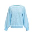 YTT07458 Blue L Ladie's Sweater