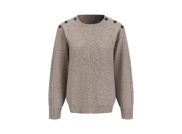 YTT07460 Sand S/M Ladie's Sweater