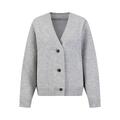 YTT07463 Grey S/M Ladie's Cardigan